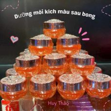 Dưỡng môi sau bong - dưỡng trái bí