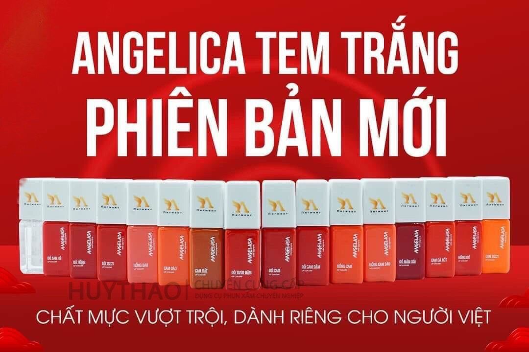 Mực Angelica Tem Trắng Nhập Khẩu Nga . Dung Tích 10ml